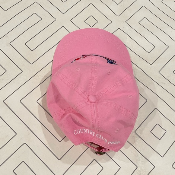 Country Club Prep Pink American Flag Fox Hat - Picture 9 of 10